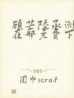 顾芒陆承洲小说在哪免费下载