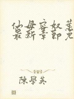 仙母容奴叶无澜最新章节免费阅读