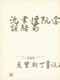 沈聿怀阮念一小说结局