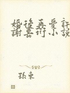 婚后再爱许栀清谢嘉珩小说免费阅读