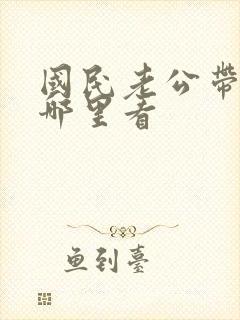 国民老公带回家哪里看