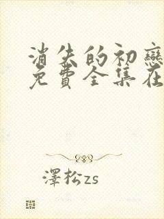 消失的初恋漫画免费全集在线观看