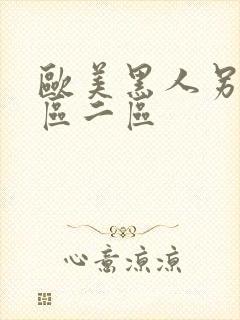 欧美黑人另类一区二区