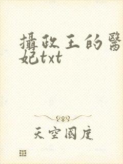 摄政王的医品王妃txt