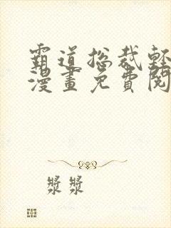 霸道总裁轻轻爱漫画免费阅读下拉式