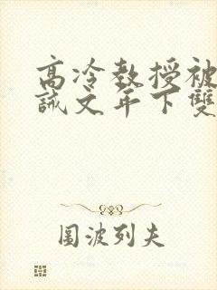 高冷教授被罚训诫文年下双男主