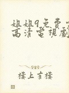 姐姐9免费完整高清电视剧在线看