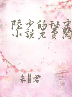 陆少的秘密恋人小说免费阅读