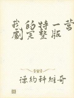 我的特一营电视剧完整版