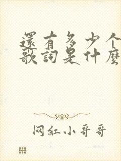 还有多少个十年歌词是什么歌