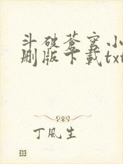 斗破苍穹小说未删版下载txt