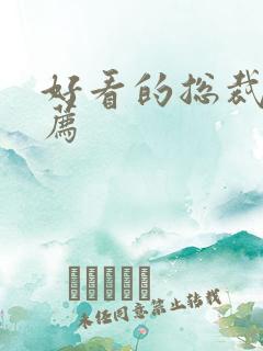 好看的总裁文推荐