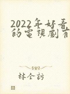 2022年好看的电视剧有哪些