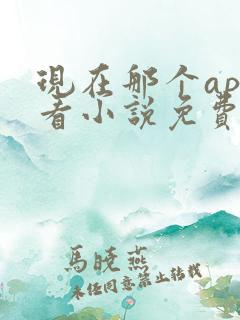 现在那个app看小说免费