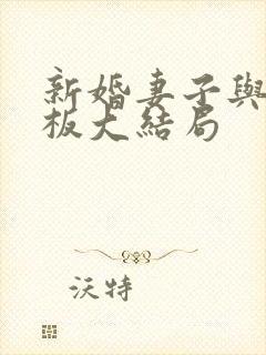 新婚妻子与菜老板大结局