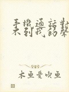 手机通话对方听不到我的声音