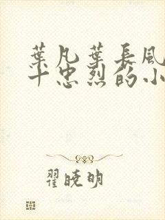 叶凡叶长风一门十忠烈的小说小说