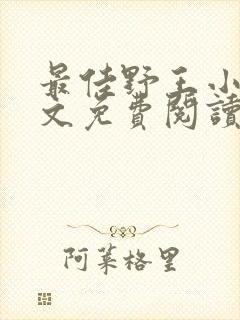 最佳野王小说全文免费阅读无弹窗