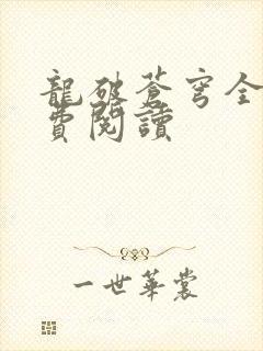 龙破苍穹全书免费阅读