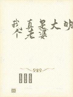 我真是大明星几个老婆