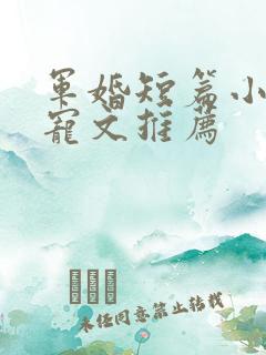 军婚短篇小说甜宠文推荐