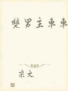 双男主车车动漫