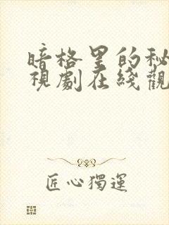 暗格里的秘密电视剧在线观看免费高清