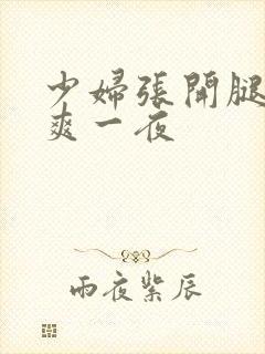 少妇张开腿让我爽一夜