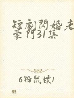 短剧闪婚老公是豪门31集