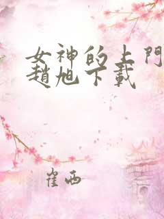 女神的上门豪婿赵旭下载