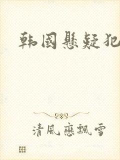 韩国悬疑犯罪片