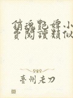 销魂艳婢小说免费阅读类似的小说