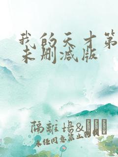 我的天才第一季未删减版