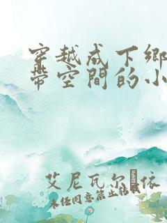 穿越成下乡知青带空间的小说