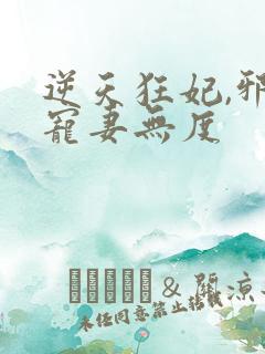 逆天狂妃,邪王宠妻无度