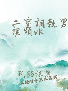 二宝调教男奴的视频vk