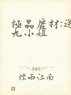 极品废材:逆天九小姐