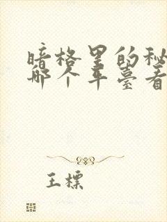 暗格里的秘密在哪个平台看