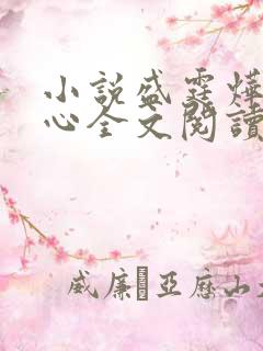 小说盛霆烨初之心全文阅读无弹窗