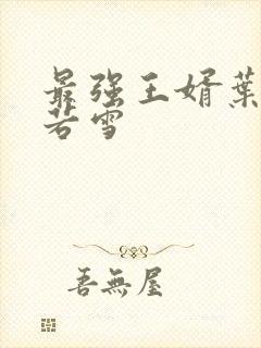 最强王婿叶凡唐若雪