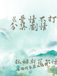 《爱情不打烊》分集剧情