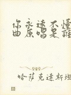 你永远不懂我歌曲原唱是谁唱的歌