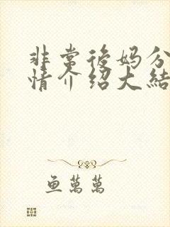 非常后妈分集剧情介绍大结局是什么