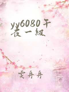 yy6080午夜一级