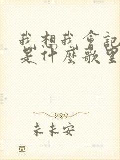 我想我会记得你是什么歌里的歌词