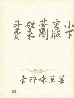 斗破苍穹小说免费未删版下载