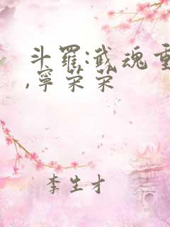 斗罗:武魂重瞳,宁荣荣