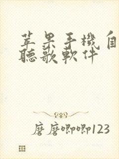 苹果手机自带的听歌软件