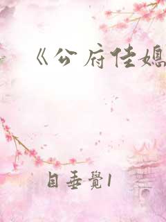《公府佳媳》
