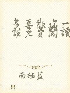 多喜欢你一点小说免费阅读